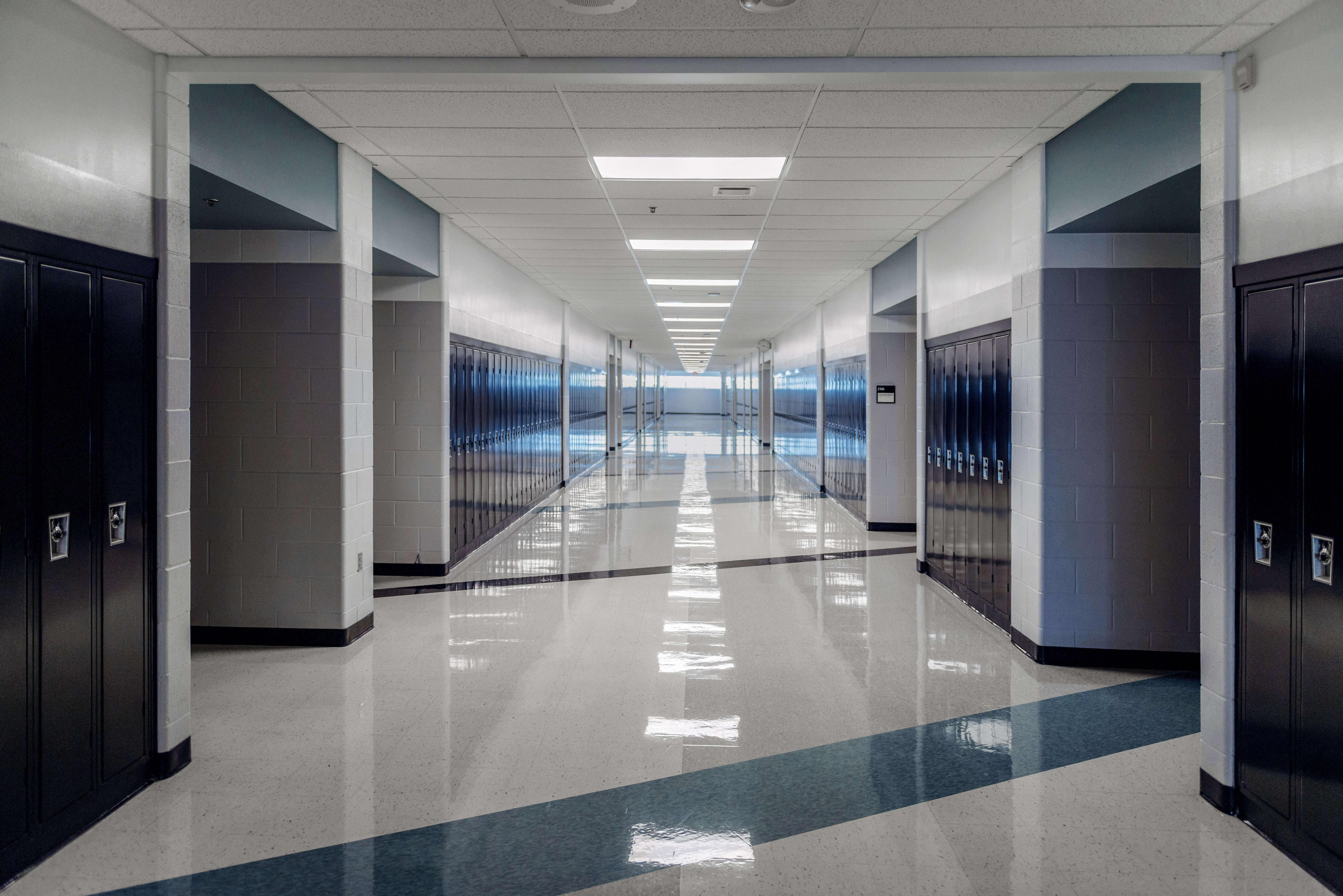 School Hallway