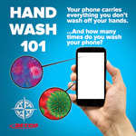 Hand wash 101 poster 13X20